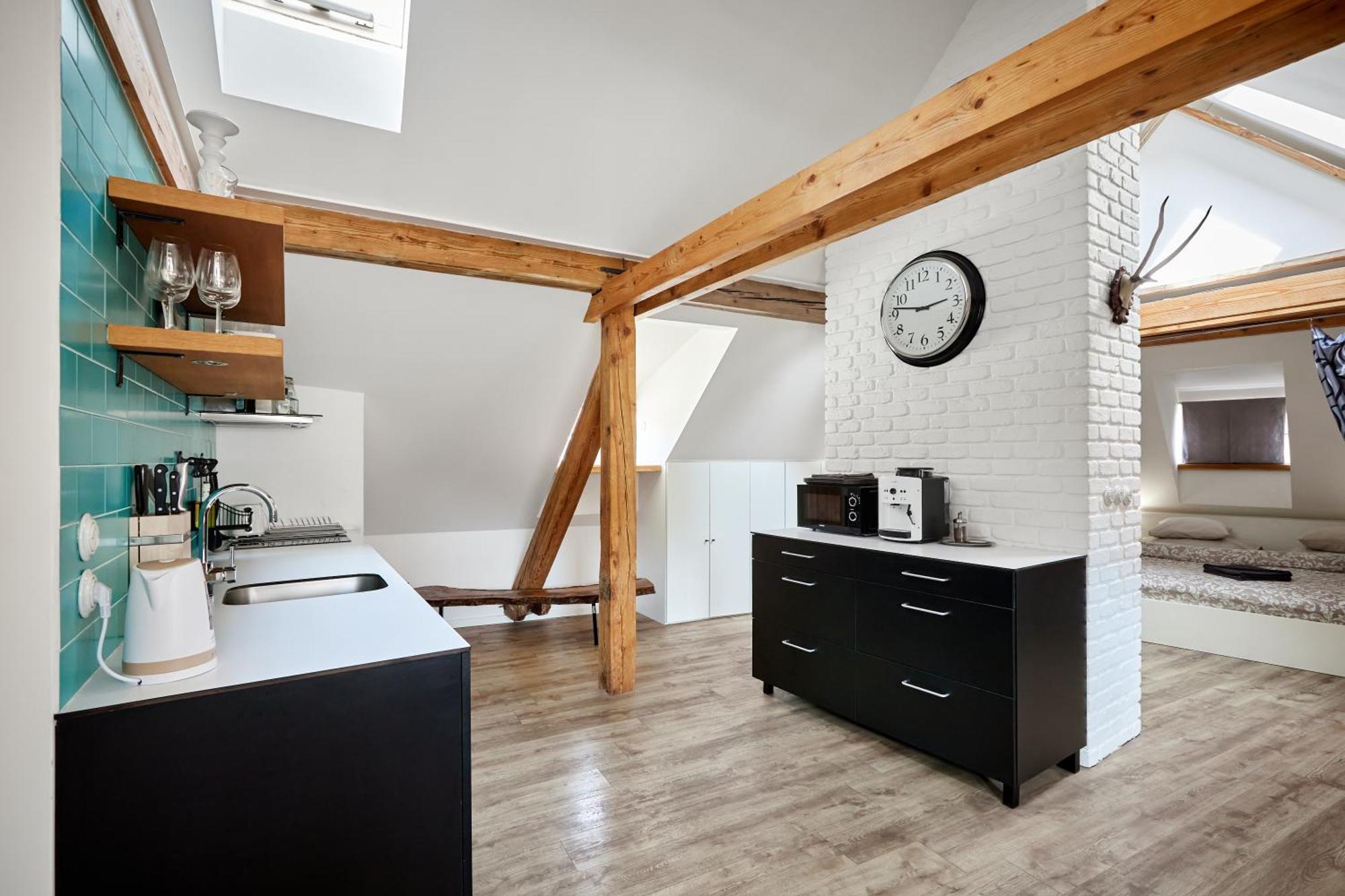 Ferienwohnung At The Blue Lion & Parking Assistance Prag Exterior foto